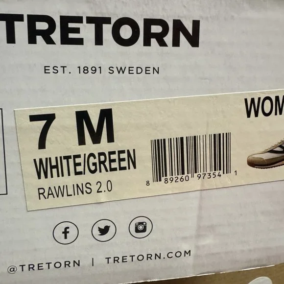 Tretorn Womens Rawlings 2.0 Sneaker White Size 7 M - Picture 6 of 6